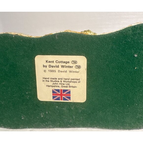 Kent Cottage By David Winter 1985 Handcrafted Collectible Figurine England Studi - Picture 6 of 10